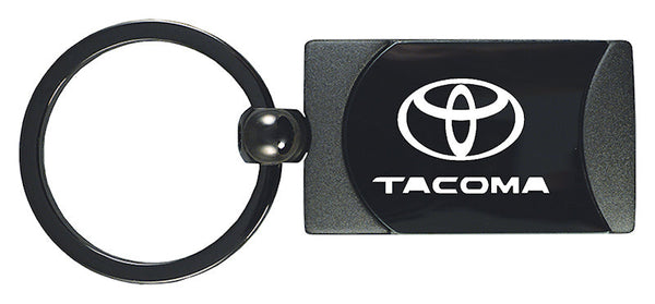 Toyota Tacoma Two-Tone Rectangular Key Fob (Gunmetal)