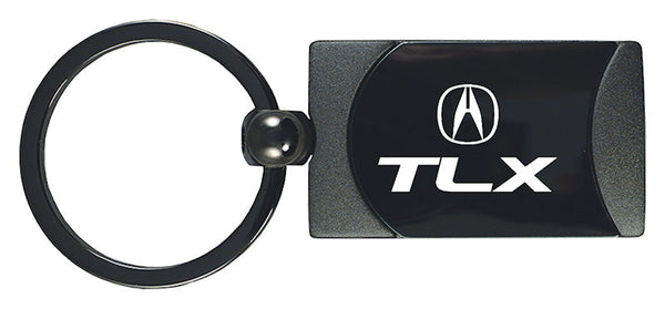 Acura TLX Two-Tone Rectangular Key Fob (Gun Metal)