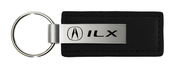 Acura ILX Leather Keychain (Black)