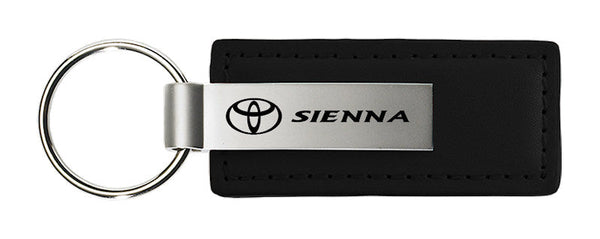 Toyota Sienna Leather Keychain (Black)