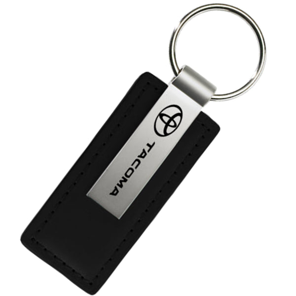 Toyota Tacoma Leather Keychain (Black)