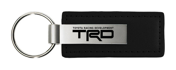 Toyota TRD Leather Keychain (Black)