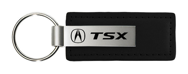 Acura TSX Leather Keychain (Black)