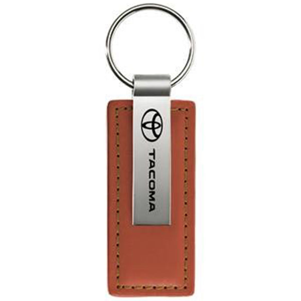 Toyota Tacoma Leather Keychain (Brown)