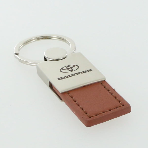 Toyota 4Runner Leather Key Ring (Brown)