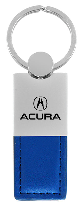 Acura Leather Key Ring (Blue)