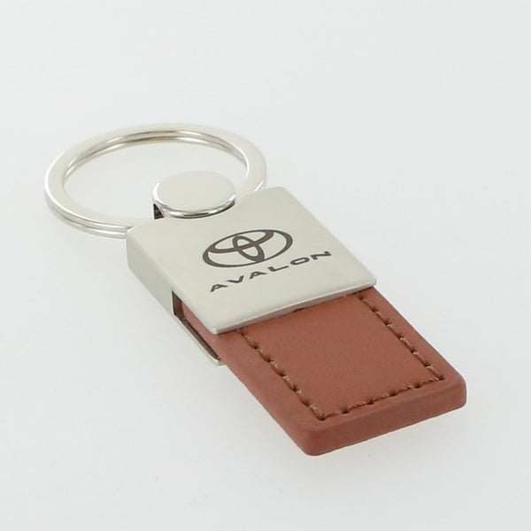 Toyota Avalon Leather Key Ring (Brown)