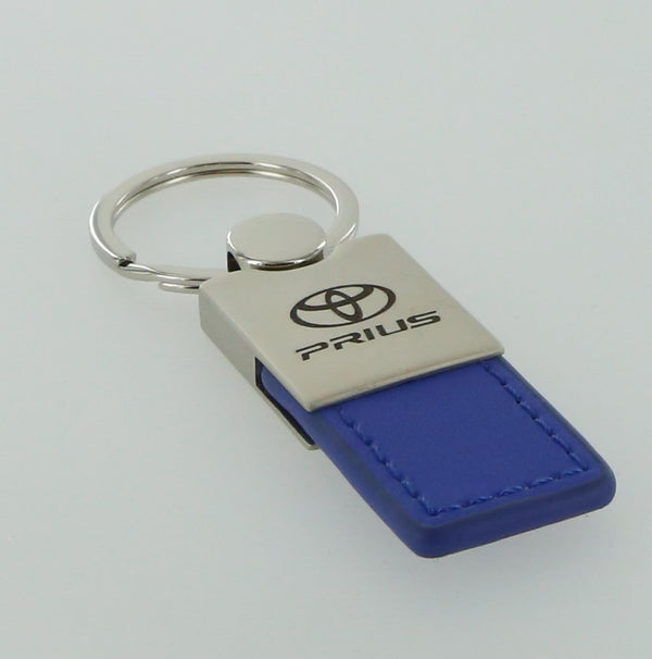 Toyota Prius Leather Key Ring (Blue)