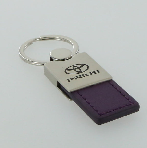 Toyota Prius Leather Key Ring (Purple)