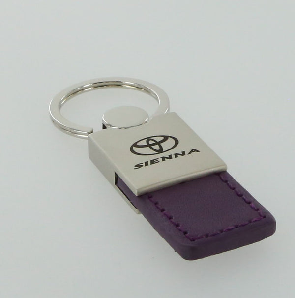 Toyota Sienna Leather Key Ring (Purple)