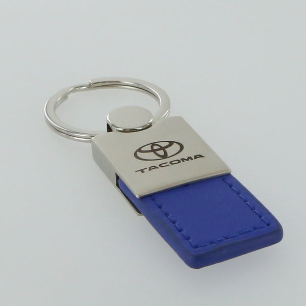 Toyota Tacoma Leather Key Ring (Blue)