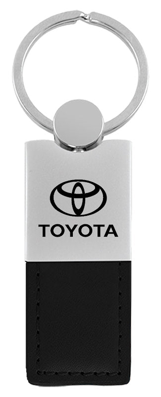 Toyota Leather Key Ring (Black)