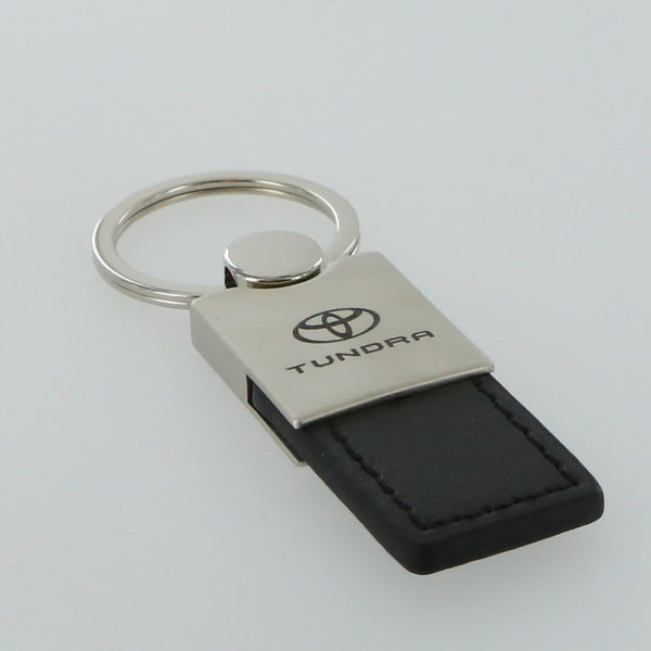 Toyota Tundra Leather Key Ring (Black)