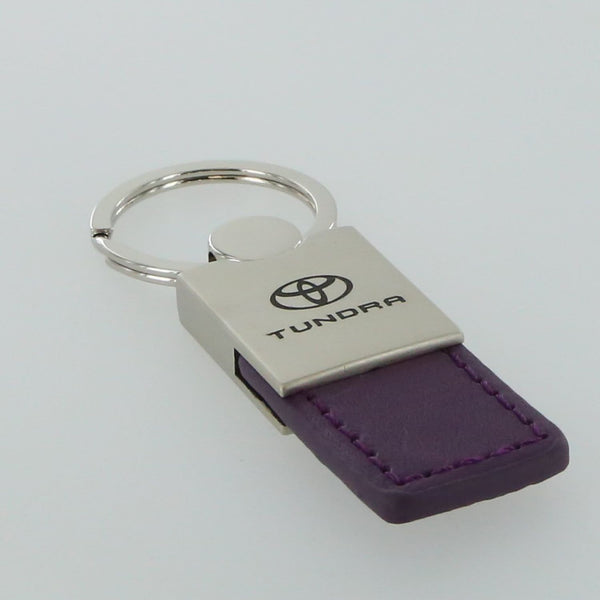 Toyota Tundra Leather Key Ring (Purple)