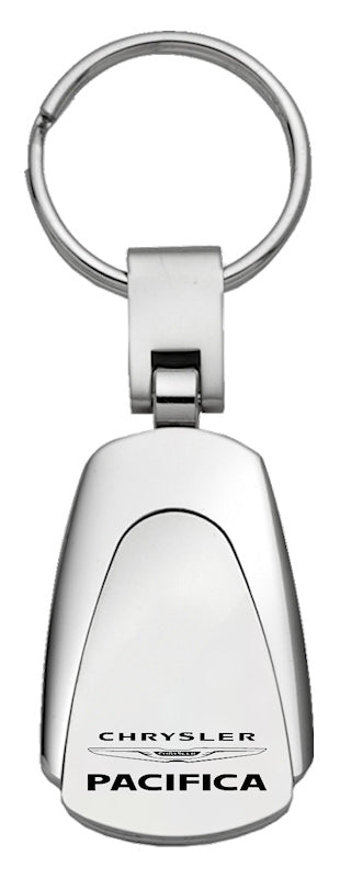 Chrysler Pacifica Tear Drop Keychain (Chrome)