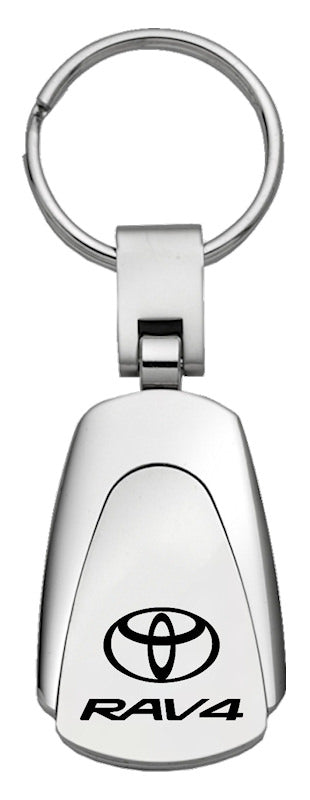 Toyota Rav4 Tear Drop Key Ring (Chrome)