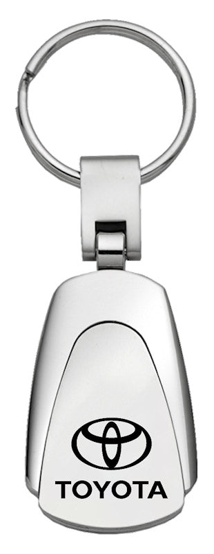 Toyota Tear Drop Key Ring (Chrome)