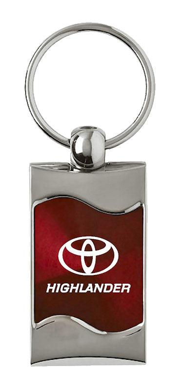 Toyota Highlander Key Ring (Burgundy)