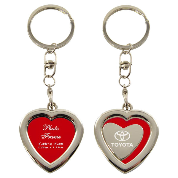 Toyota Heart Shape Keychain (Red)