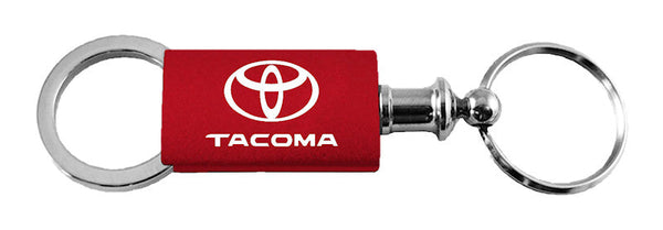 Toyota Tacoma Anodized Aluminum Valet Key Chain (Red)