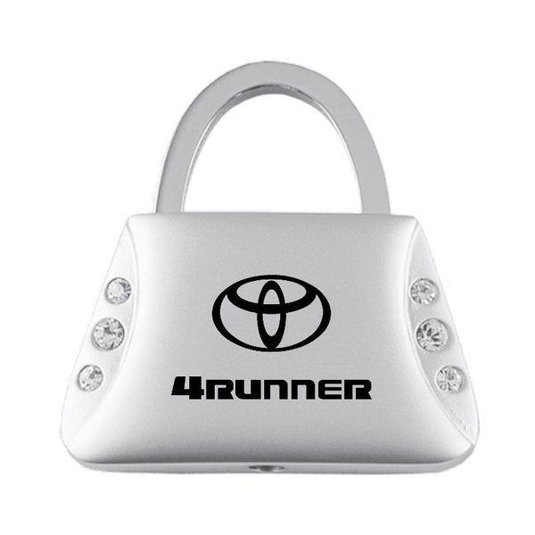 Toyota 4 Runner Purse Shape Keychain (Chrome)