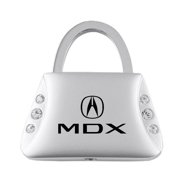 Acura MDX Purse Shape Keychain (Chrome)