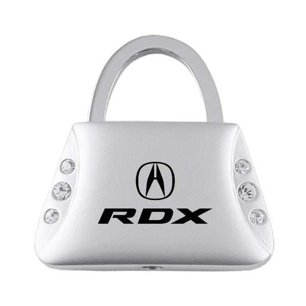 Acura RDX Purse Shape Keychain (Chrome)