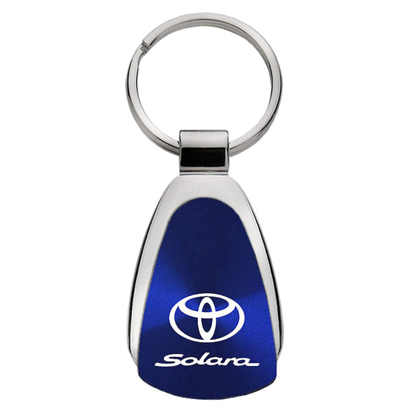 Toyota Solara Tear Drop Key Ring (Blue)