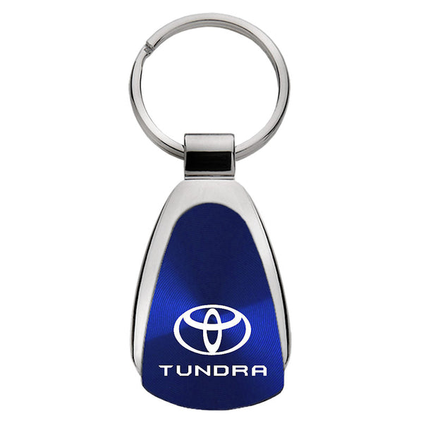 Toyota Tundra Tear Drop Key Ring (Blue)