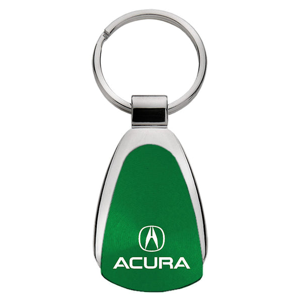 Acura Tear Drop Key Ring (Green)