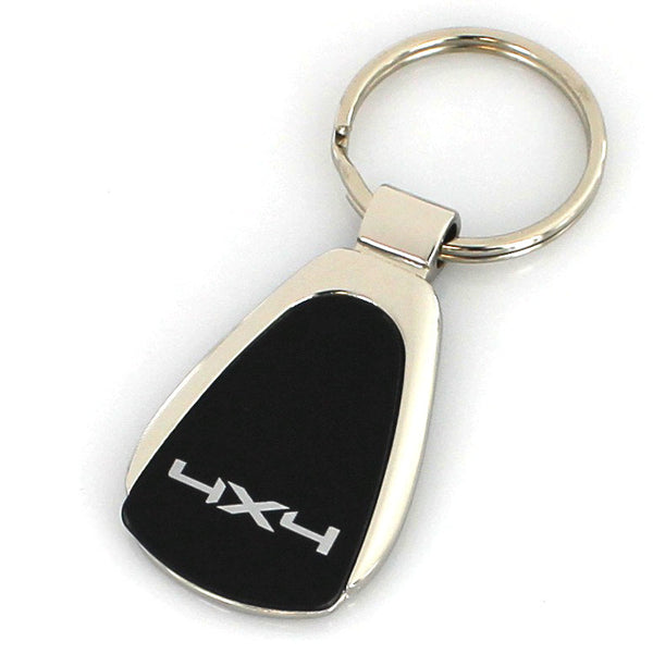 4X4 Tear Drop Key Ring (Black)