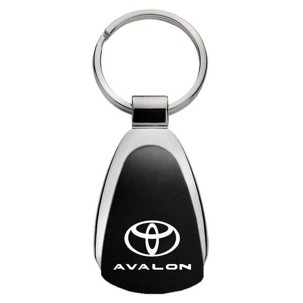 Toyota Avalon Tear Drop Key Ring (Black)