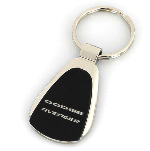 Dodge Avenger Tear Drop Key Ring (Black)