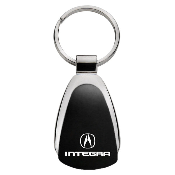 Acura Integra Tear Drop Key Ring (Black)