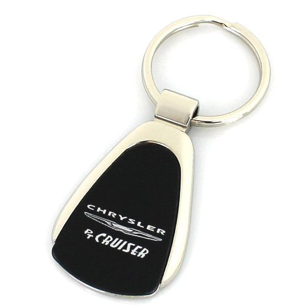 Chrysler PT Cruiser Tear Drop Key Ring (Black)