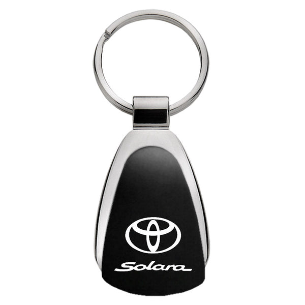 Toyota Solara Tear Drop Key Ring (Black)