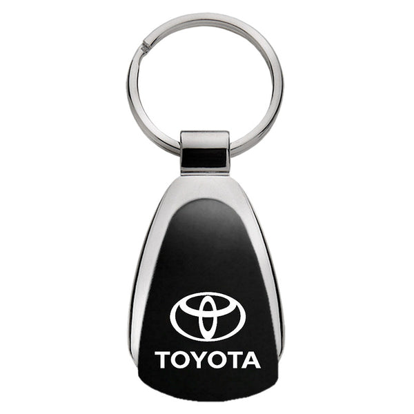 Toyota Tear Drop Key Ring (Black)