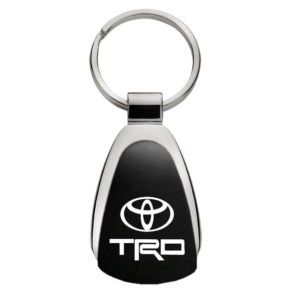 Toyota TRD Tear Drop Key Ring (Black)