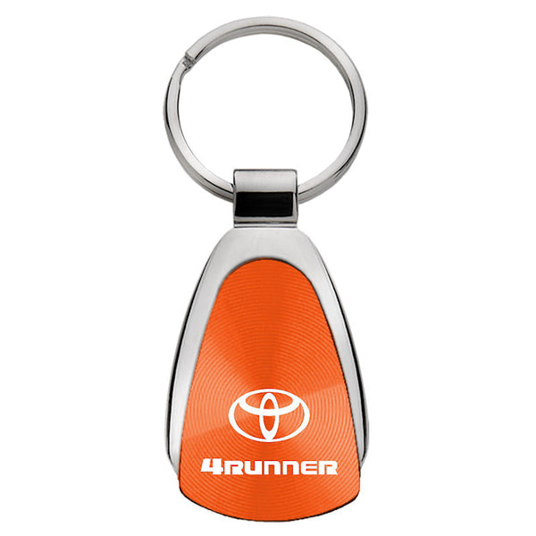 Toyota 4Runner Tear Drop Key Ring (Orange)