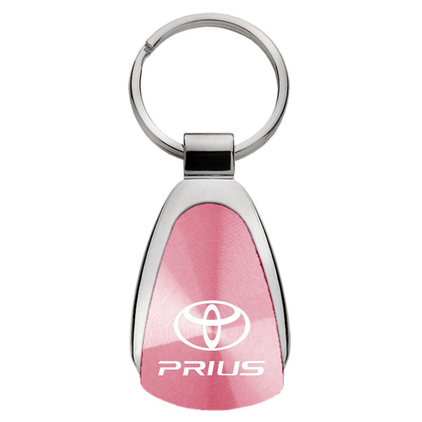 Toyota Prius Tear Drop Key Ring (Pink)