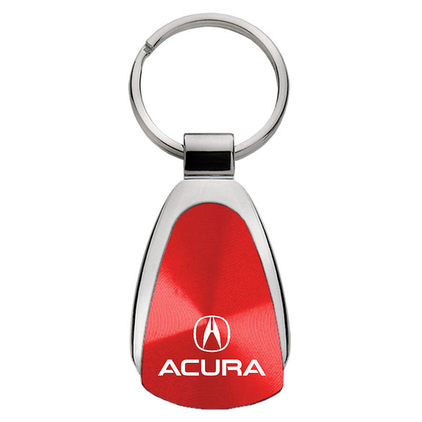 Acura Tear Drop Key Ring (Red)