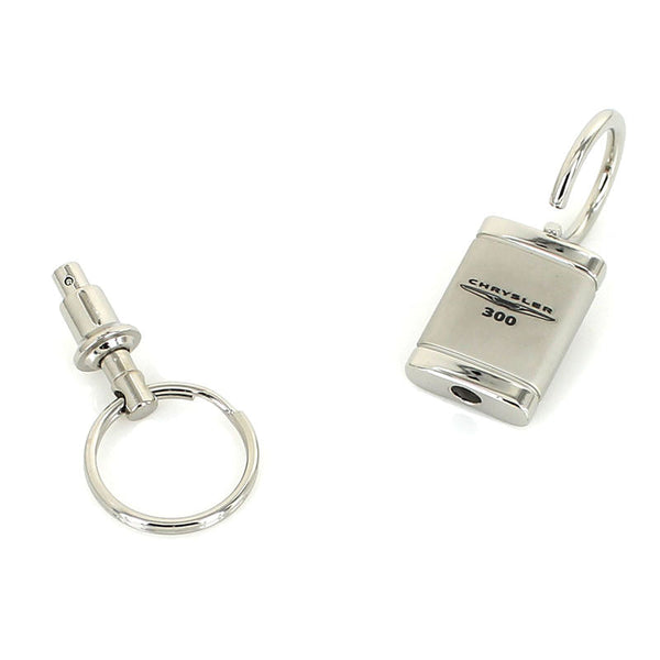 Chrysler 300 Satin Valet Keycahin (Chrome)