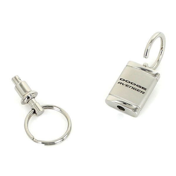 Dodge Avenger Satin Valet Keychain (Chrome)