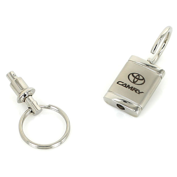 Toyota Camry Satin Valet Keychain (Chrome)