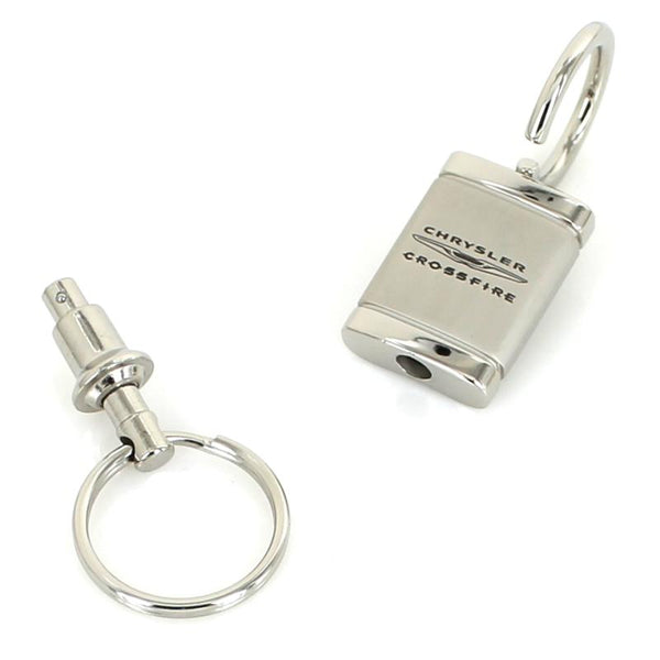 Chrysler Crossfire Satin Valet Keychain (Chrome)