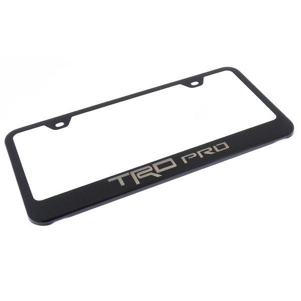 Toyota TRD Pro License Plate Frame (Black)