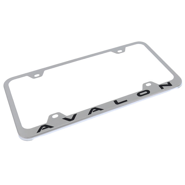 Toyota Avalon Wide Body License Plate Frame (Chrome)