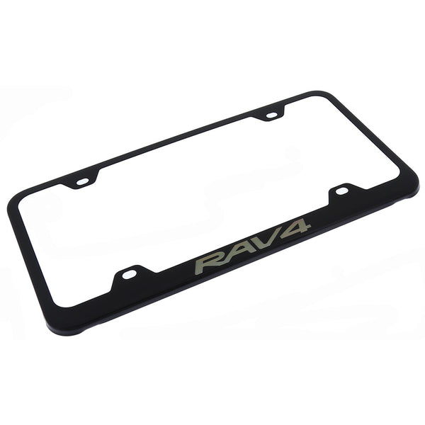 Toyota RAV4 Wide Body License Plate Frame (Black)