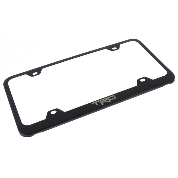 Toyota TRD Wide Body License Plate Frame (Black)