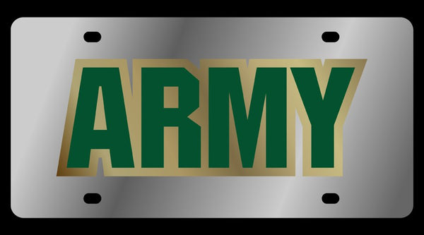 U.S. Army License Plate (Chrome)